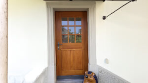 Landhaustüre mit Fenster