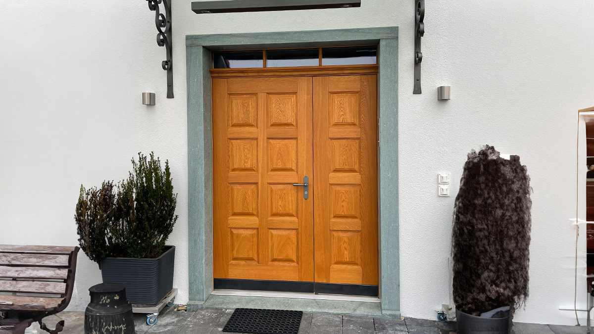 Renovierte Landhaustüre