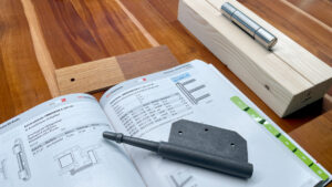 Auswahl und Bemusterung Beschläge Landhausstil