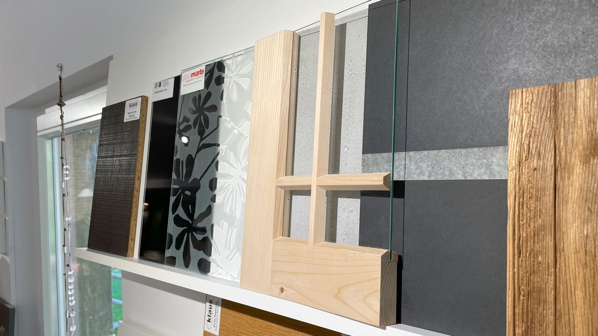 Material- und Konstruktionsmuster Landhausmöbel