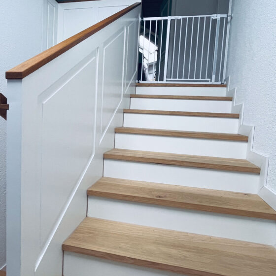 Treppen passend zu Parket